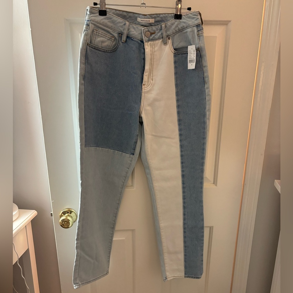 Color block PacSun jeans size 26